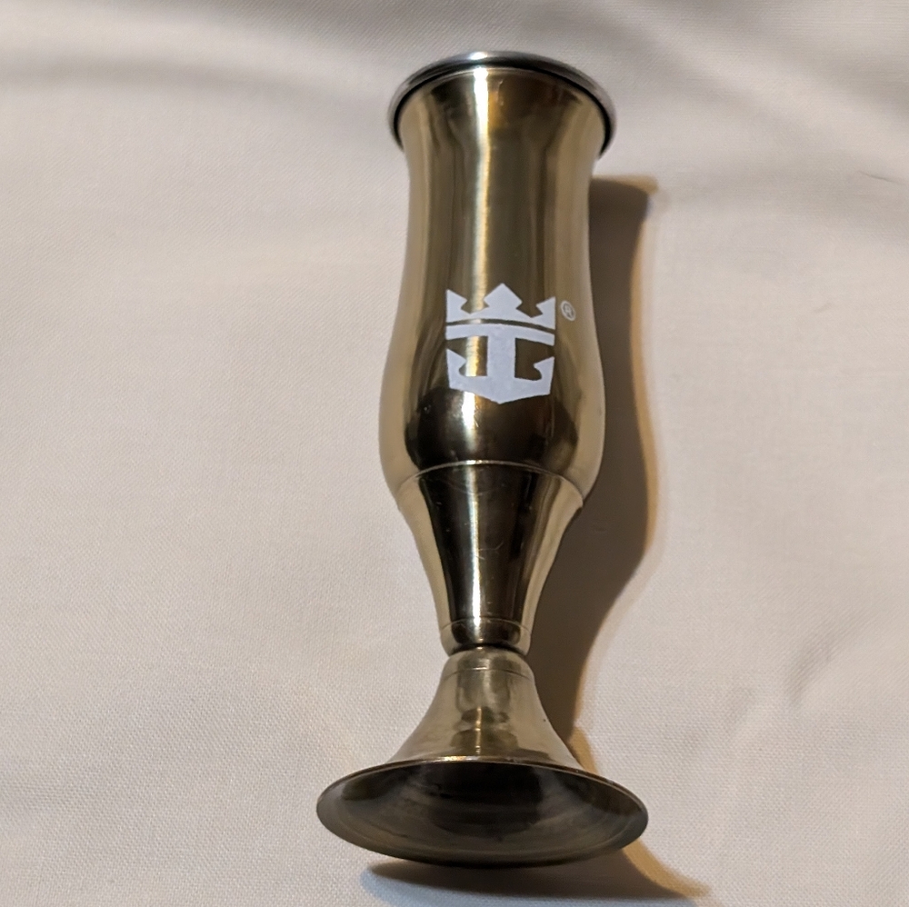 Royal Caribbean Silver Chalice Shot Glass